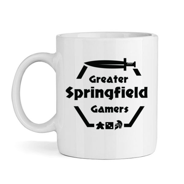 Black and White Logo Coffee Mug Thumbnail