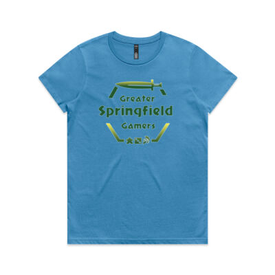 Greater Springfield Gamers Ladies Tee Thumbnail