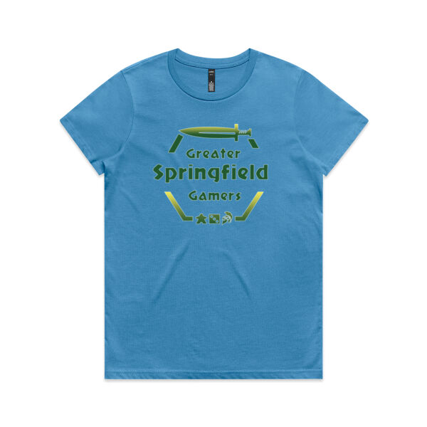 Greater Springfield Gamers Ladies Tee Thumbnail