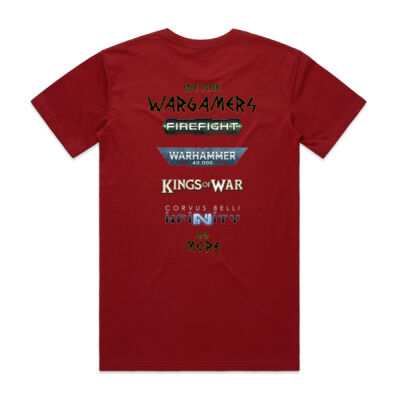 We Are Wargamers T-Shirt Thumbnail